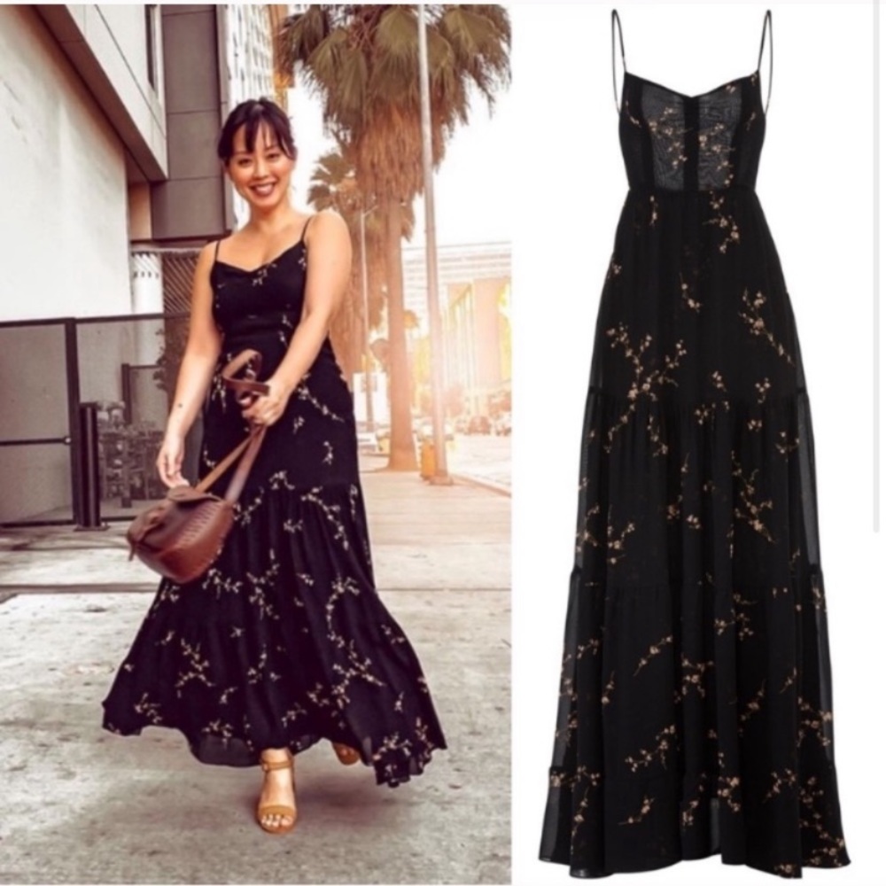 Reformation Wildflower Fiji Dress floral strappy 17244